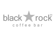 black rock coffee decals and store signage