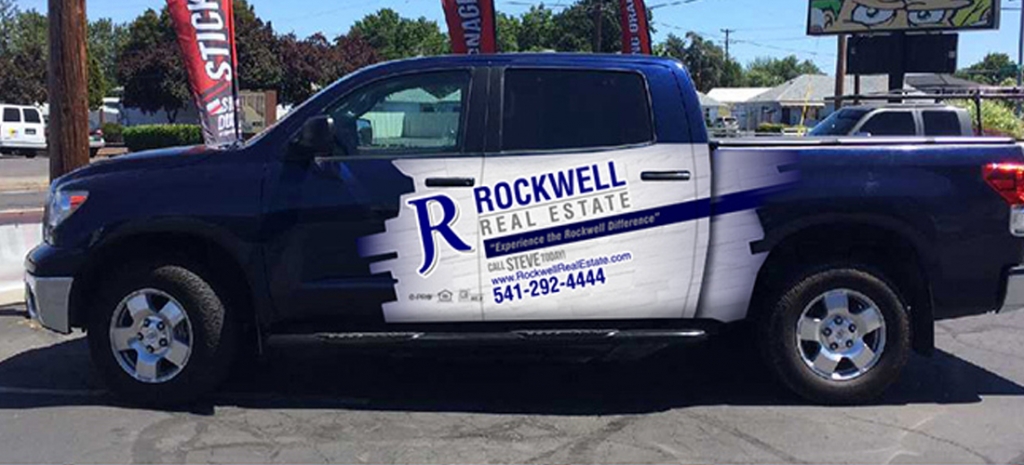 Rockwell Real Estate Wrap The Sign Dude