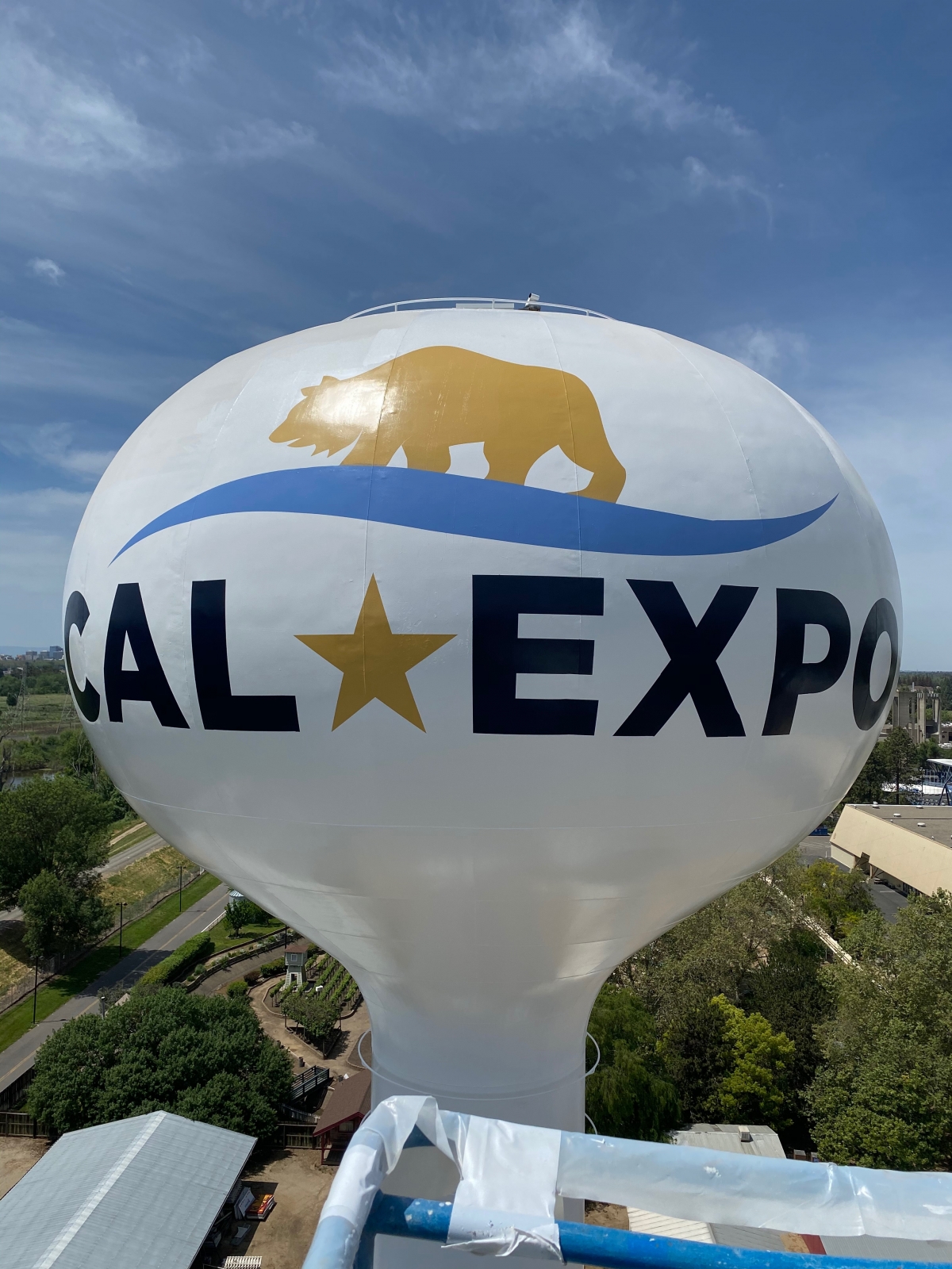 Cal Expo Water Tower Graphics The Sign Dude