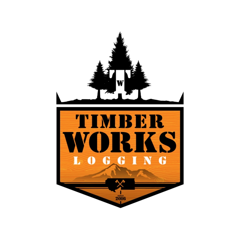 Timber Works Logo – The Sign Dude