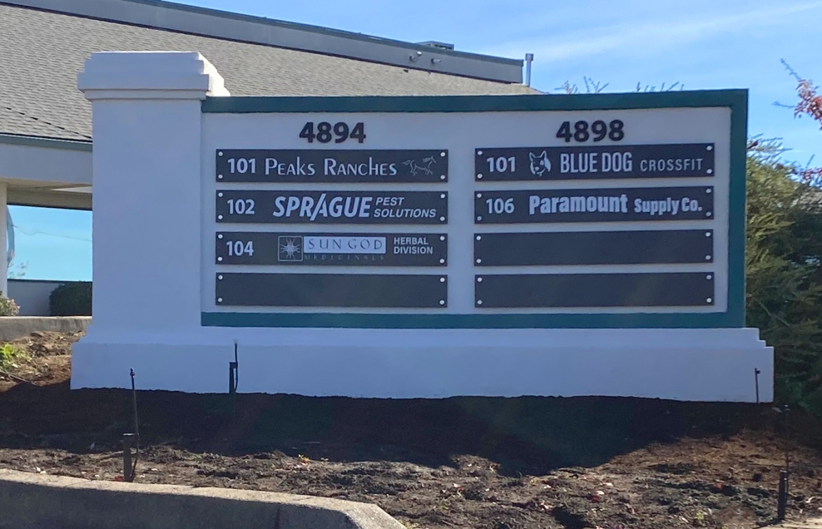 Monument Signs The Sign Dude