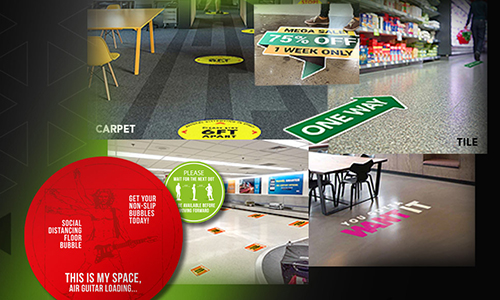 Carpet Decals, Stickers & Floor Graphics