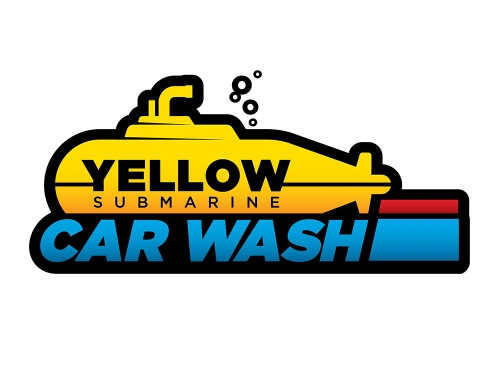 Yellow Submarine Car Wash logo
