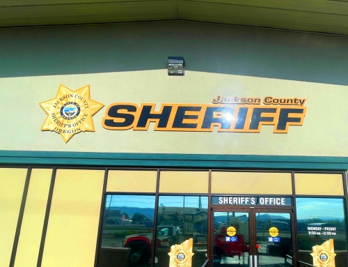 Jackson County Sheriff Sign