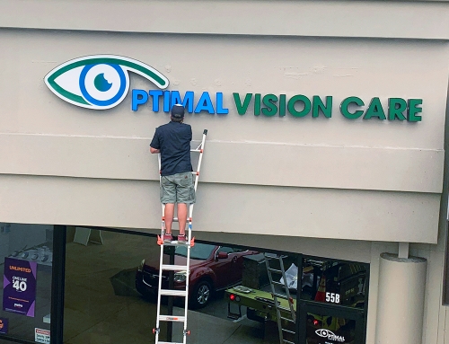 Optimal Vision Care – Dimensional Sign