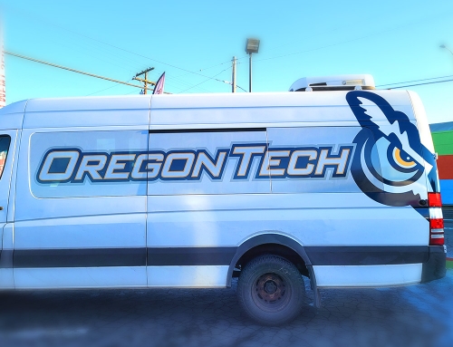 Oregon Tech Vehicle Wrap