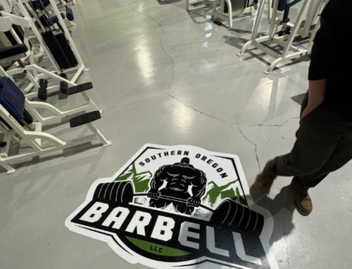Southern Oregon Barbell Gym Floor