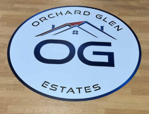 Orchard Glen Estates Floor Graphic